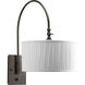 Clayton 1 Light 13 inch Espresso Wall Bracket Wall Light