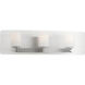 Coupe 3 Light 23 inch Brushed Nickel Bath Vanity Wall Light