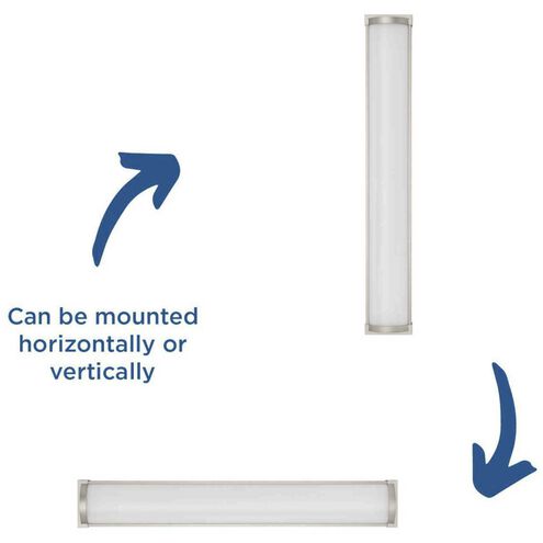 Barril LED LED 32 inch Brushed Nickel Vanity Light Wall Light