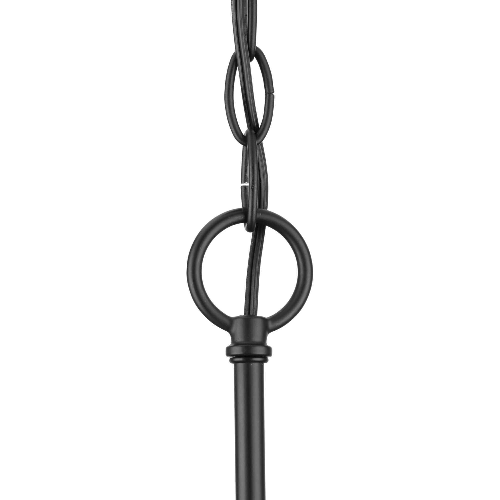 Tanner 3 Light 16.62 inch Matte Black Chandelier Ceiling Light
