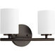 Replay 2 Light 13.00 inch Bathroom Vanity Light