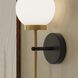Rigsby 1 Light 7.5 inch Matte Black and Brushed Gold Wall Sconce Wall Light