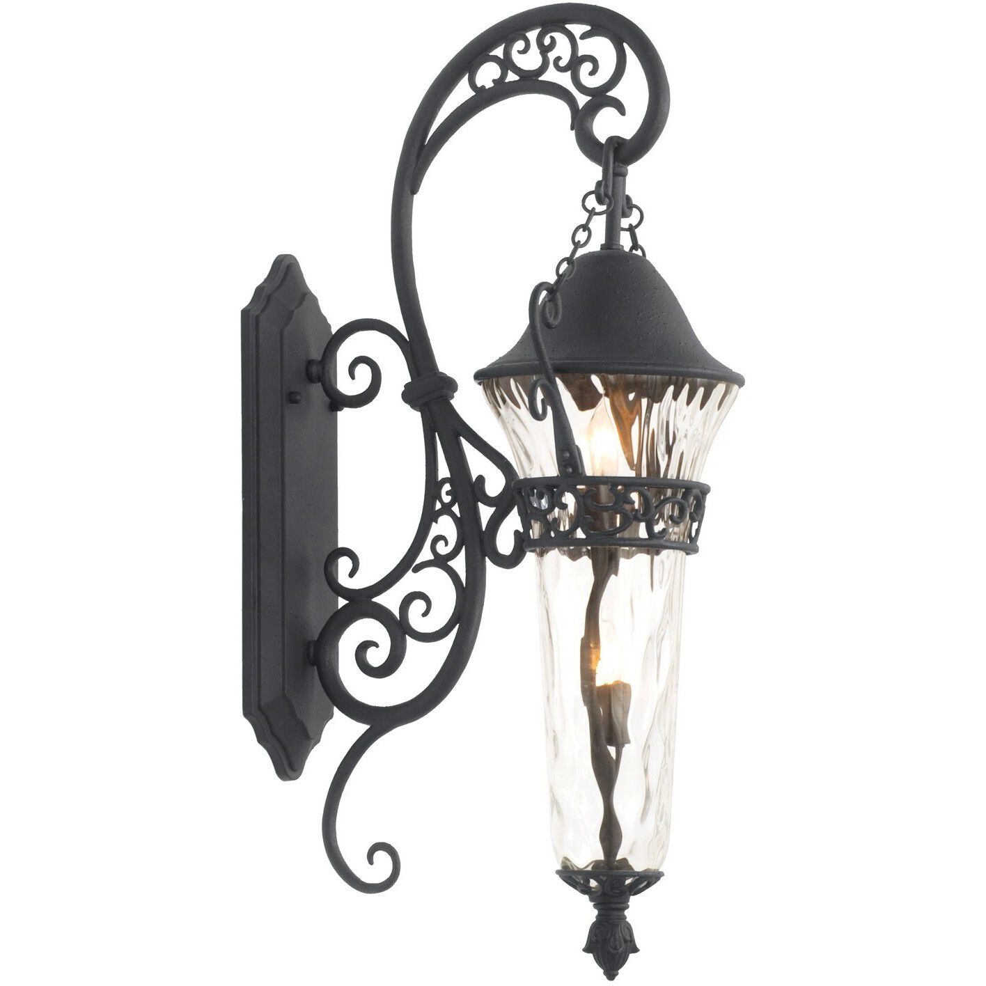 Anastasia Outdoor 2 Light 12.50 inch Wall Sconce