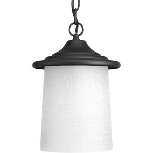Essential 1 Light 8 inch Black Outdoor Hanging Lantern
