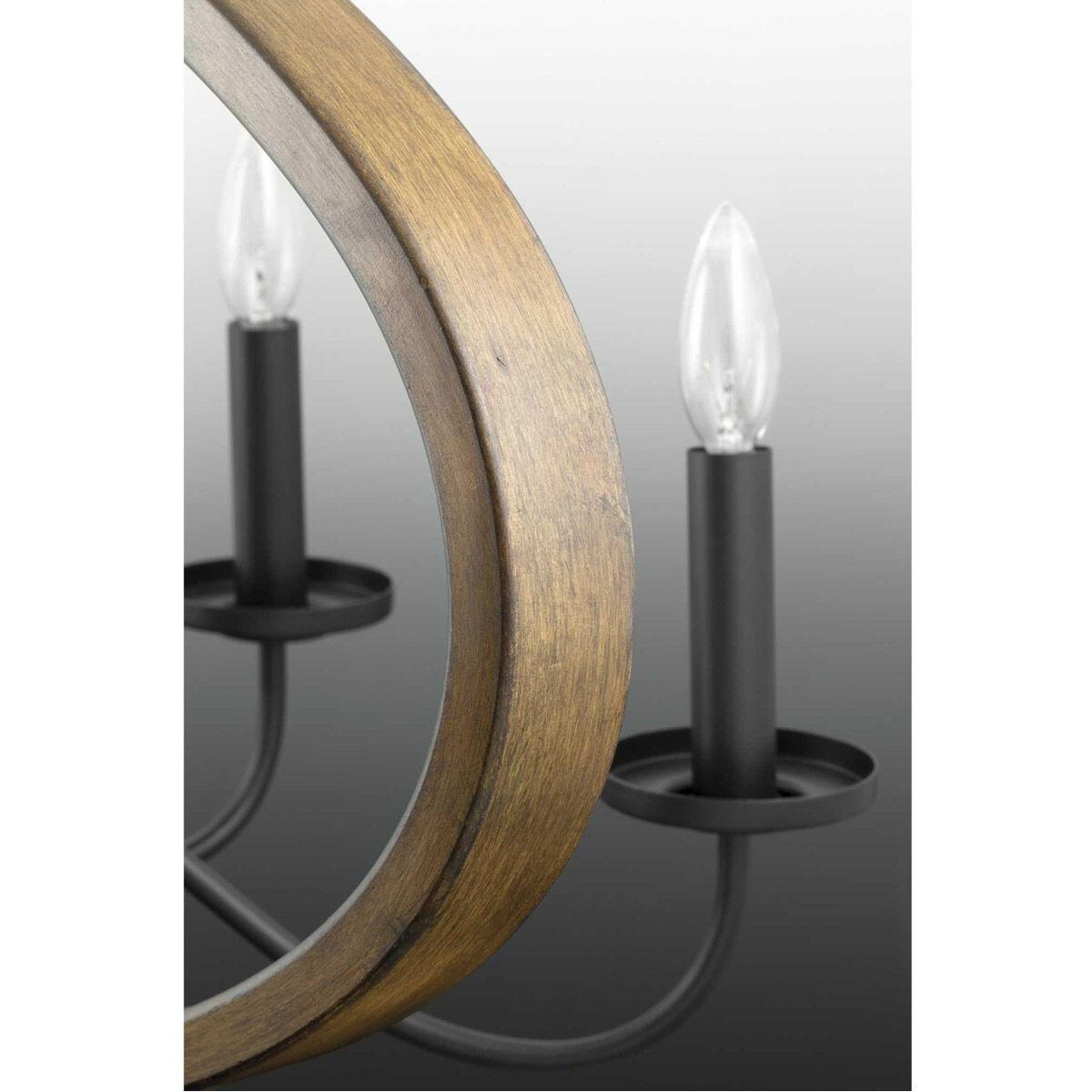 Fontayne 6 Light 22 inch Antique Bronze Chandelier Ceiling Light, Design Series