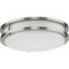 Abide LED LED 10.24 inch Brushed Nickel Flush Mount Ceiling Light, Small, Progress LED