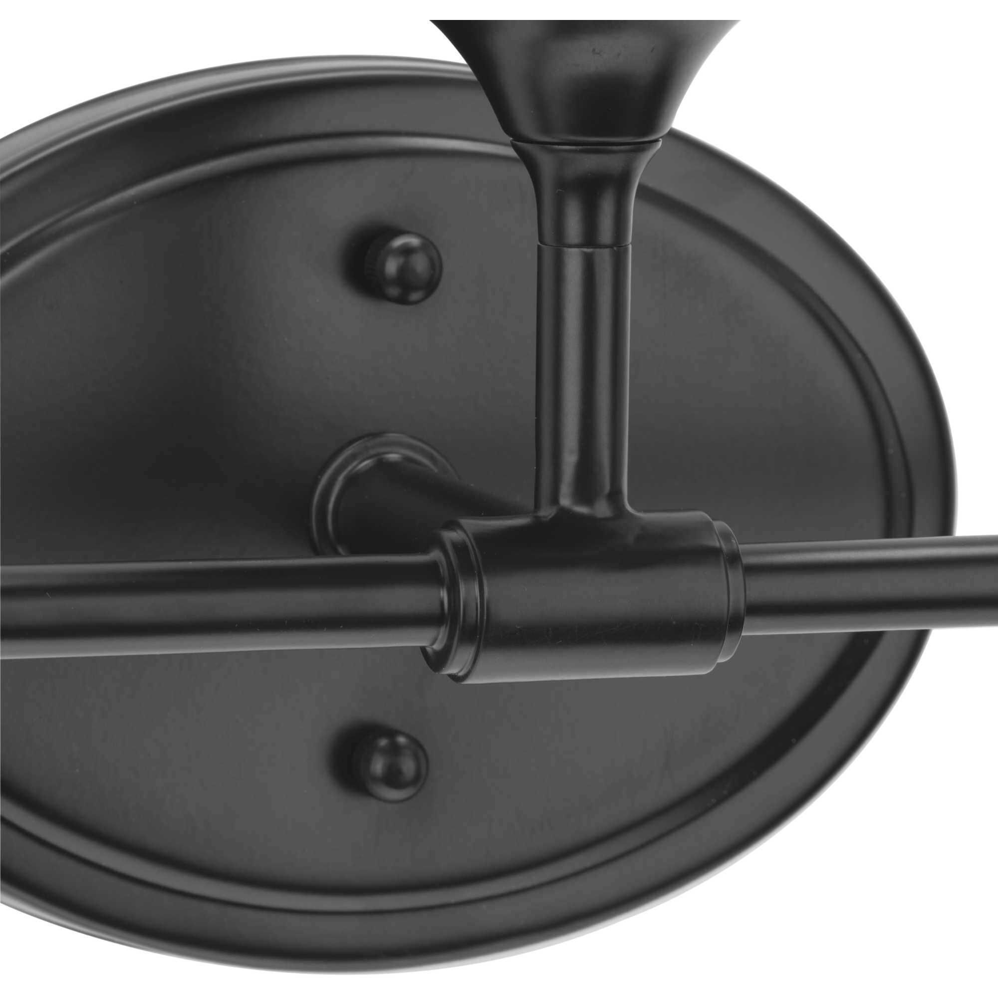 Lynzie 3 Light 23.88 inch Matte Black Bath Vanity Light Wall Light