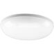 Round Clouds 1 Light 14 inch White Close-to-Ceiling Ceiling Light