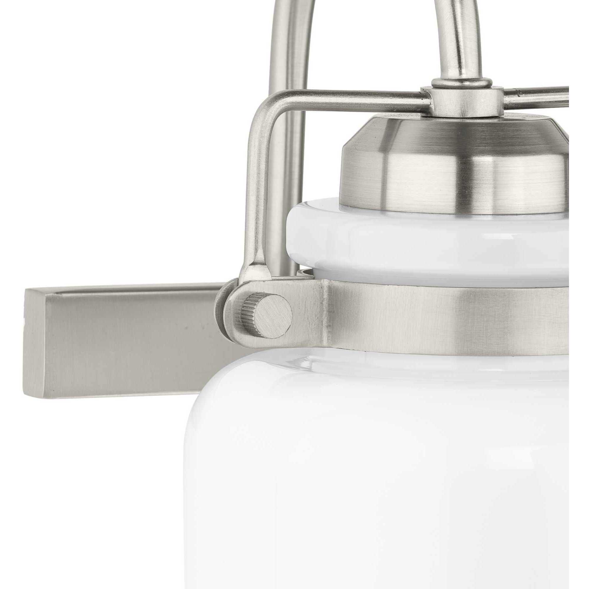 Fessler 3 Light 21.12 inch Brushed Nickel Bath Light Wall Light