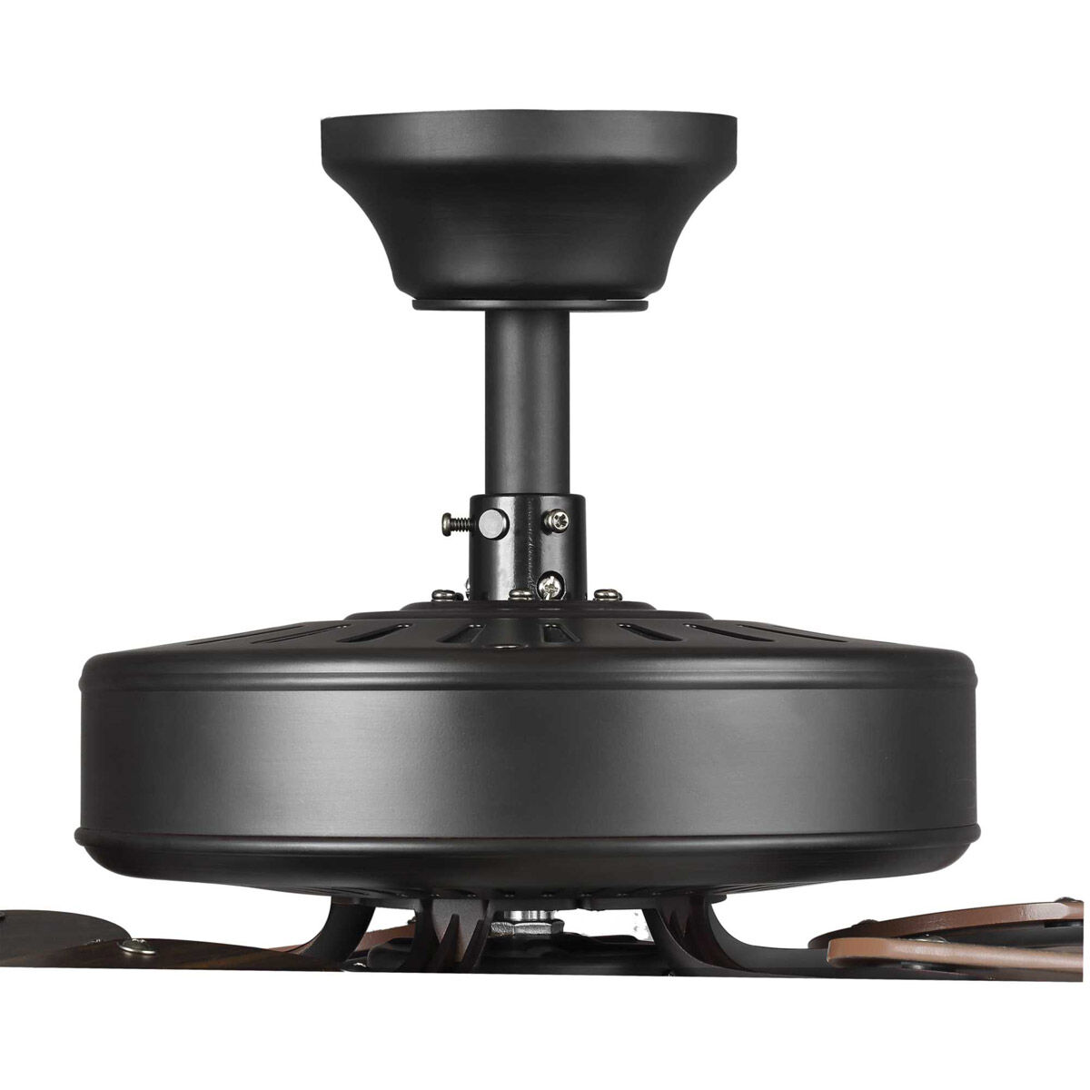 Builder 52 inch Architectural Bronze with Medium Cherry/Classic Walnut Blades Ceiling Fan