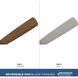 Tarsus 52 inch Brushed Nickel with Silver/Chestnut Blades Ceiling Fan, Progress LED