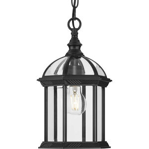 Dillard 1 Light 8 inch Textured Black Outdoor Hanging Lantern