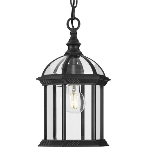 Dillard 1 Light 8 inch Textured Black Outdoor Hanging Lantern