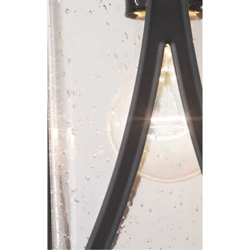 Abbott 1 Light 12 inch Antique Bronze Outdoor Wall Lantern, Small