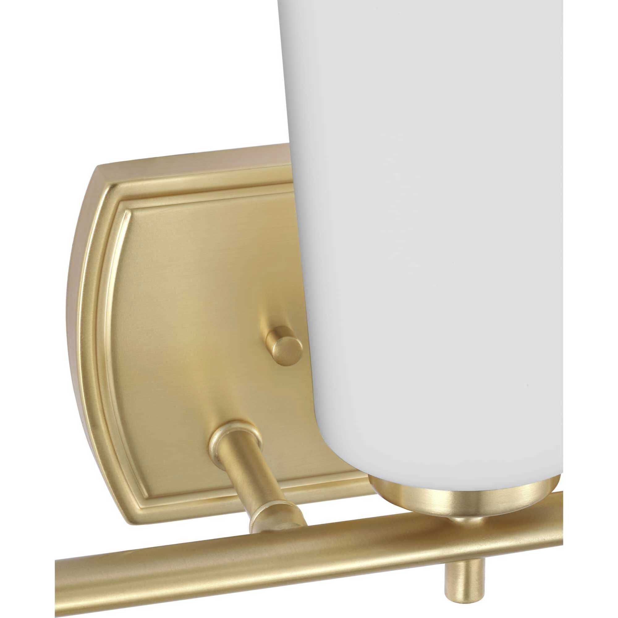 Adley 3 Light 23 inch Satin Brass Bath Vanity Light Wall Light