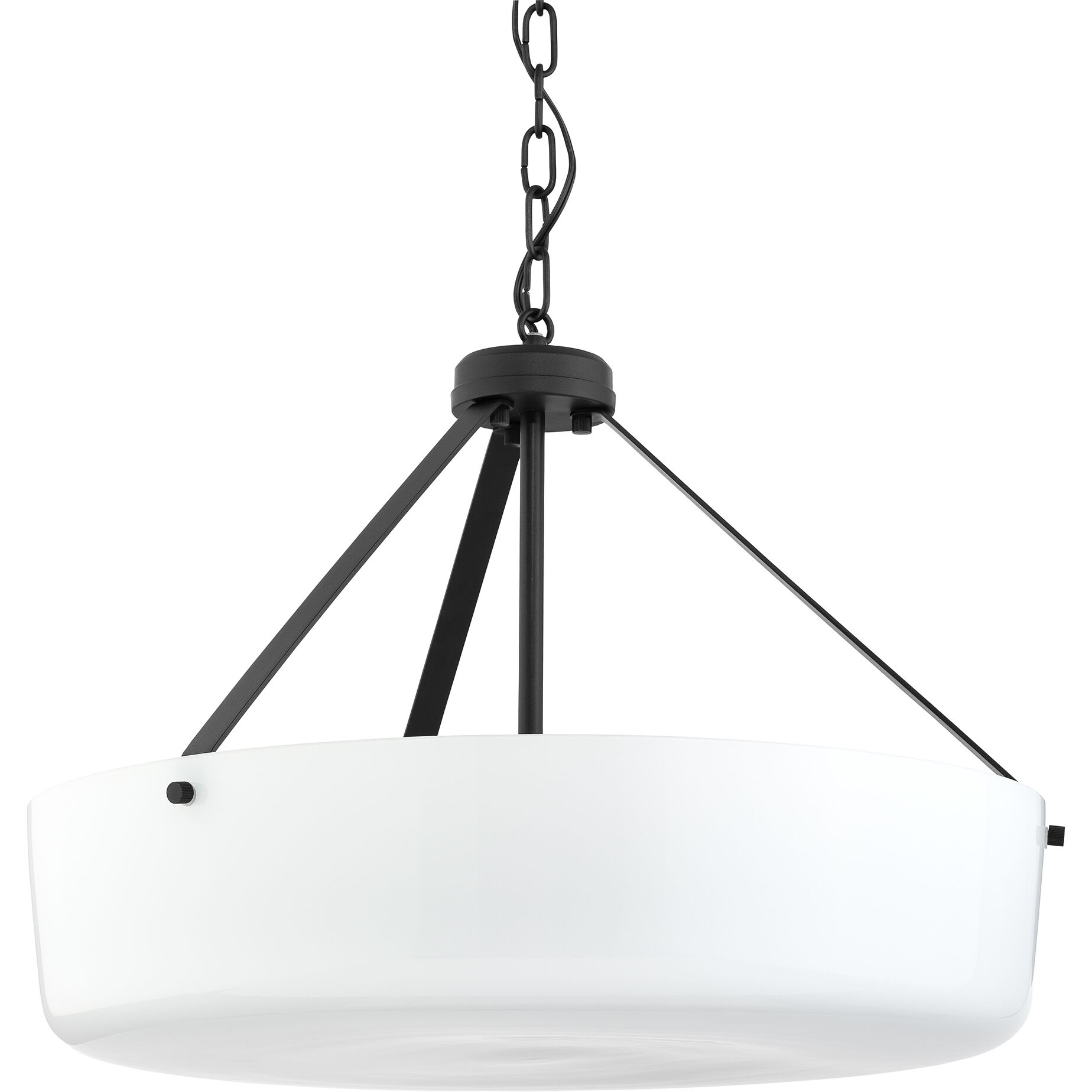 Lieon 3 Light 21 inch Black Convertible Pendant Ceiling Light