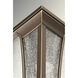 Twain 1 Light 16 inch Antique Bronze Outdoor Post Lantern, Design Series