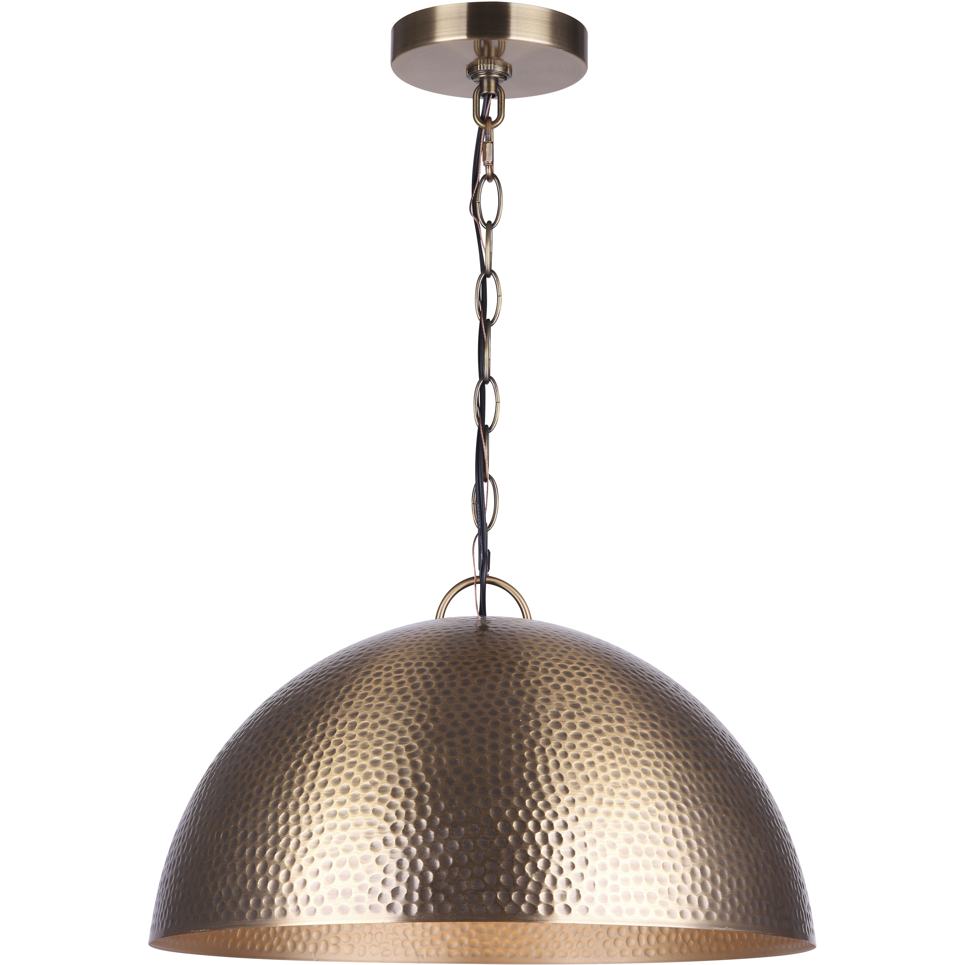 Magnolia 1 Light 15.75 inch Gold Pendant Lighting Ceiling Light