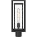Shaw 1 Light 19 inch Textured Black Outdoor Post Light