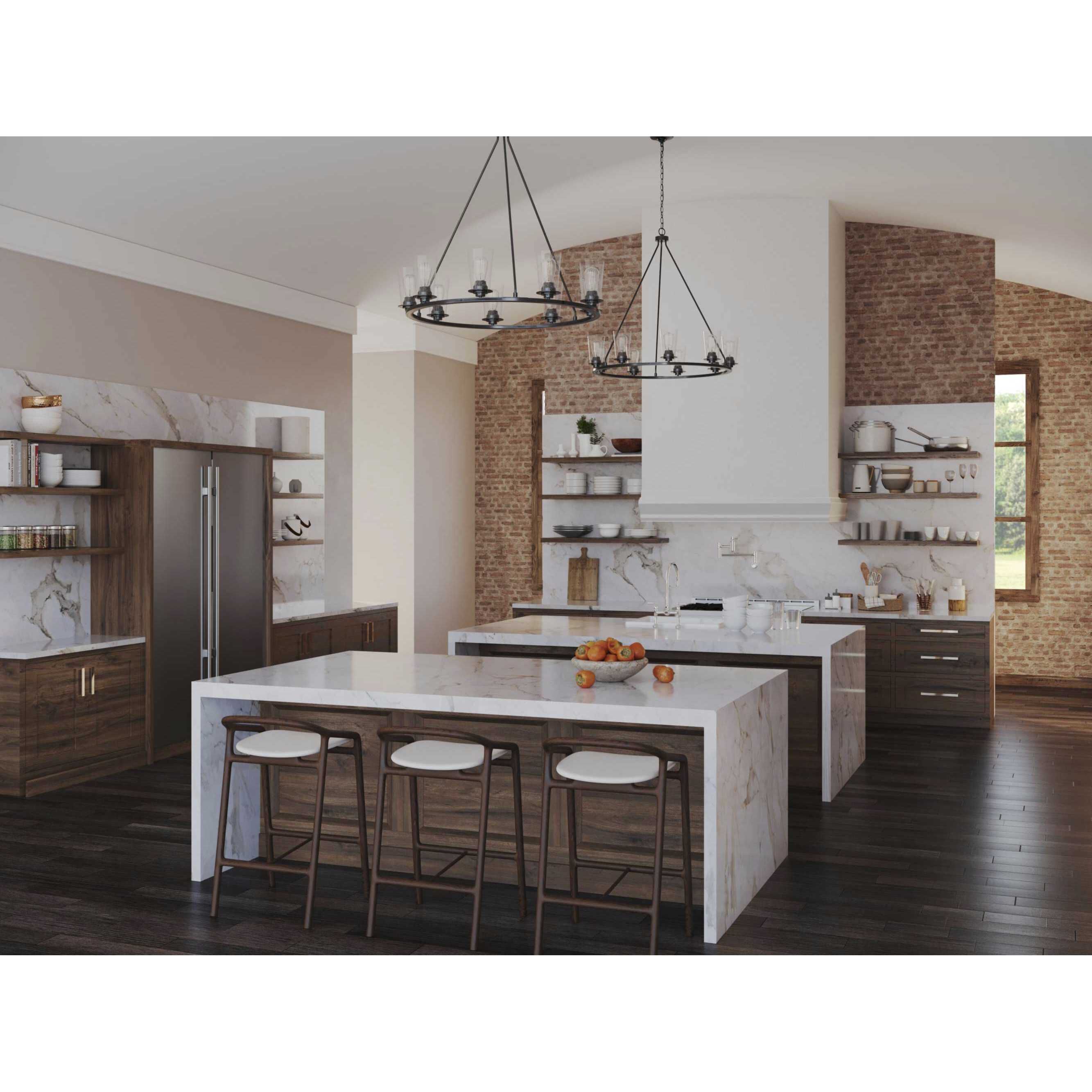 Debut 9 Light 36 inch Graphite Chandelier Ceiling Light, Design Series