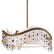 Dance 3 Light 22 inch Desert Sand Pendant Ceiling Light