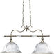 Roxbury 2 Light 33 inch Classic Silver Chandelier Ceiling Light