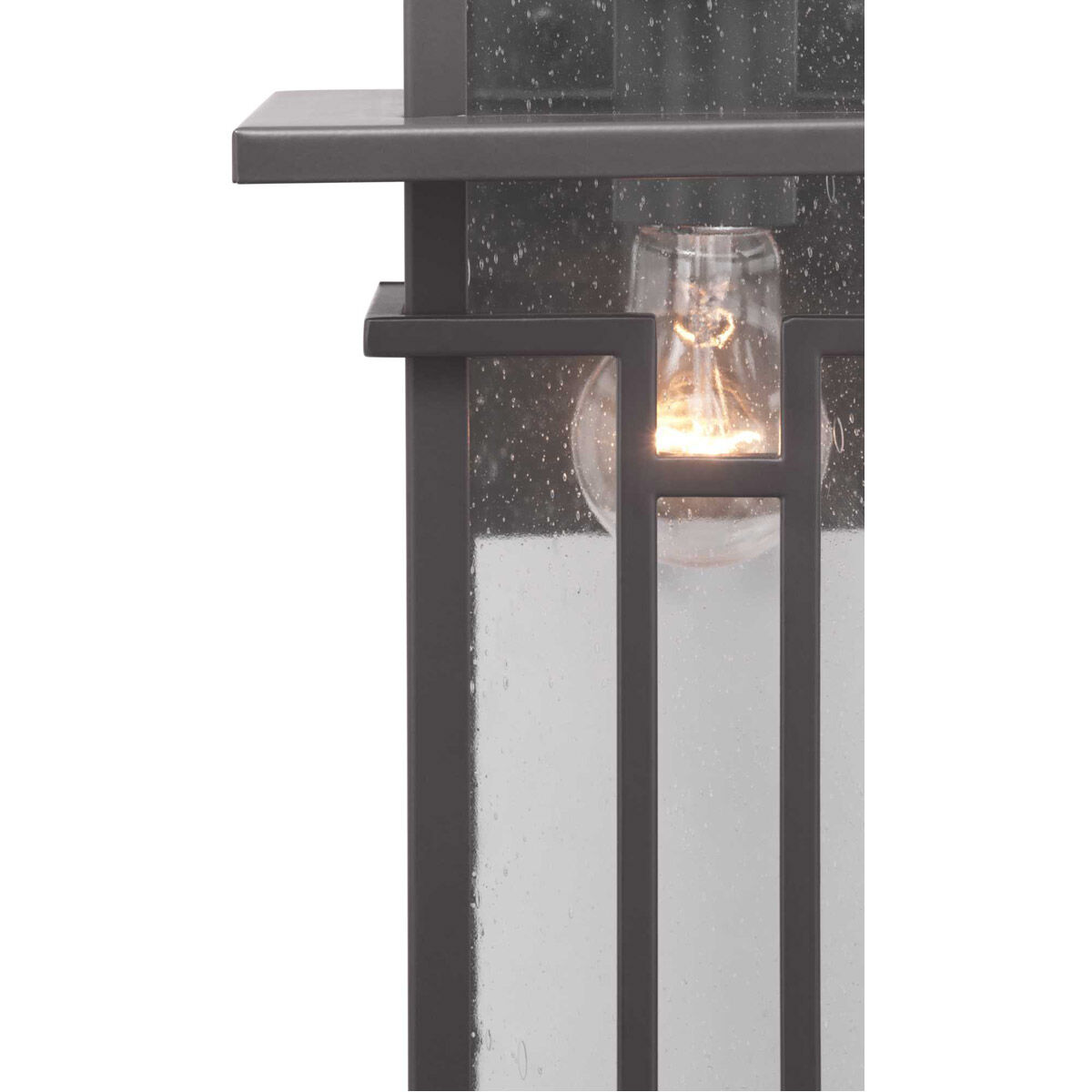 Boxwood 1 Light 14 inch Antique Bronze Outdoor Wall Lantern, Medium