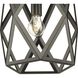 Saucedo 1 Light 12 inch Architectural Bronze Pendant Ceiling Light, Design Series