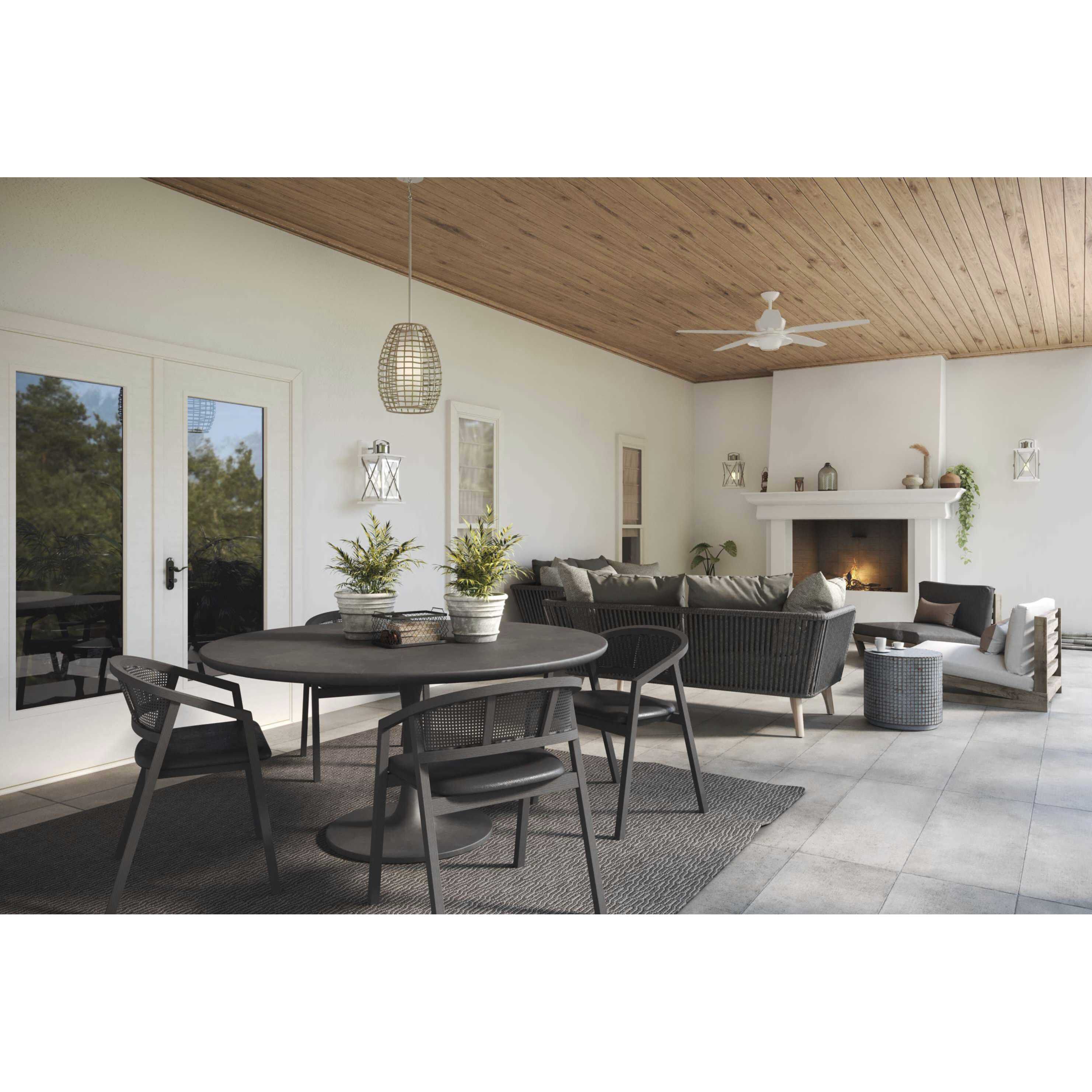 Pawley 1 Light 12 inch Galvanized Finish Outdoor Pendant