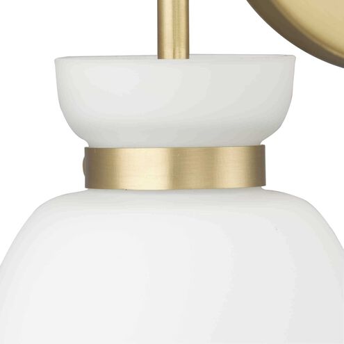 Lexie 4 Light 30 inch Brushed Gold Bathroom Vanity Light Wall Light