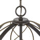 Brandywine 3 Light Antique Bronze Pendant Ceiling Light