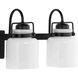 Fessler 4 Light 29.12 inch Matte Black Bath Light Wall Light