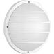 Bulkheads 1 Light 10 inch White Outdoor Ceiling/Wall Mount Bulkhead