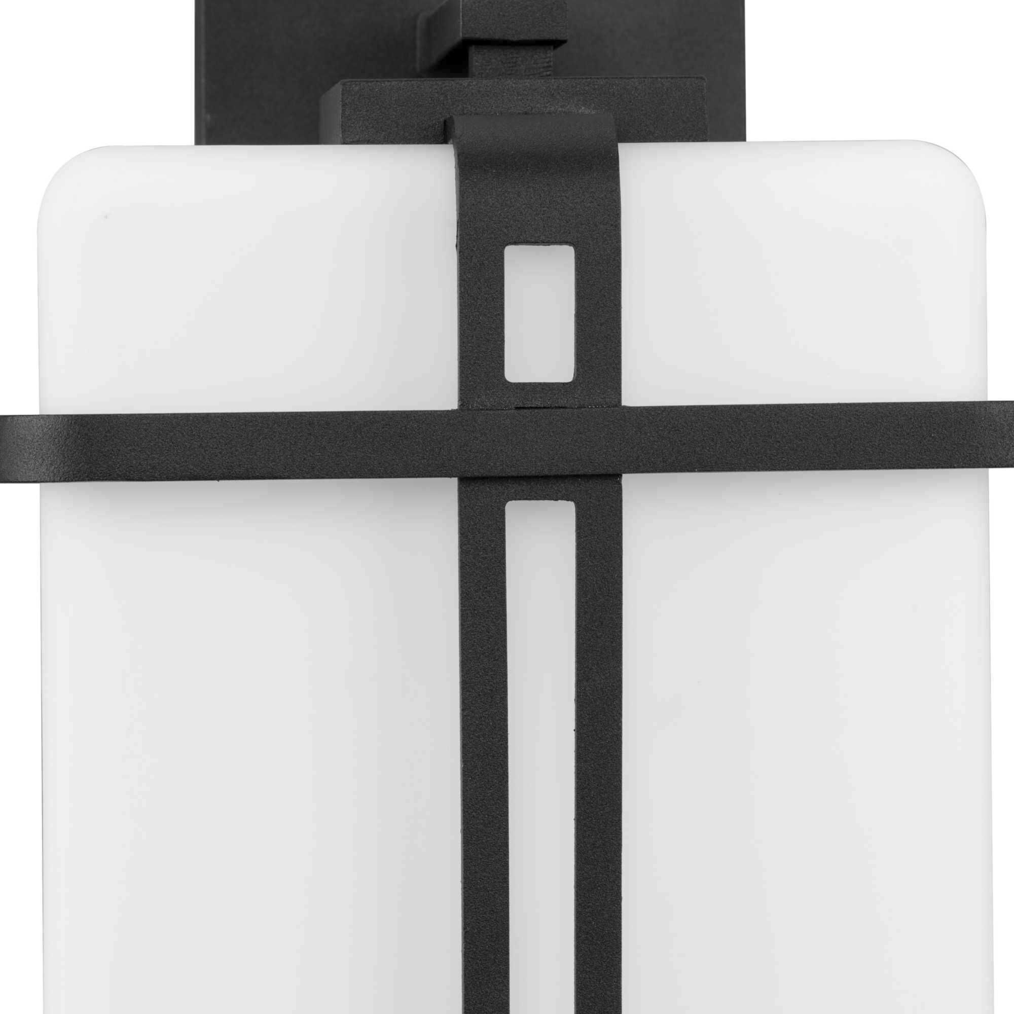 Ellery 1 Light 15.25 inch Black Outdoor Wall Lantern
