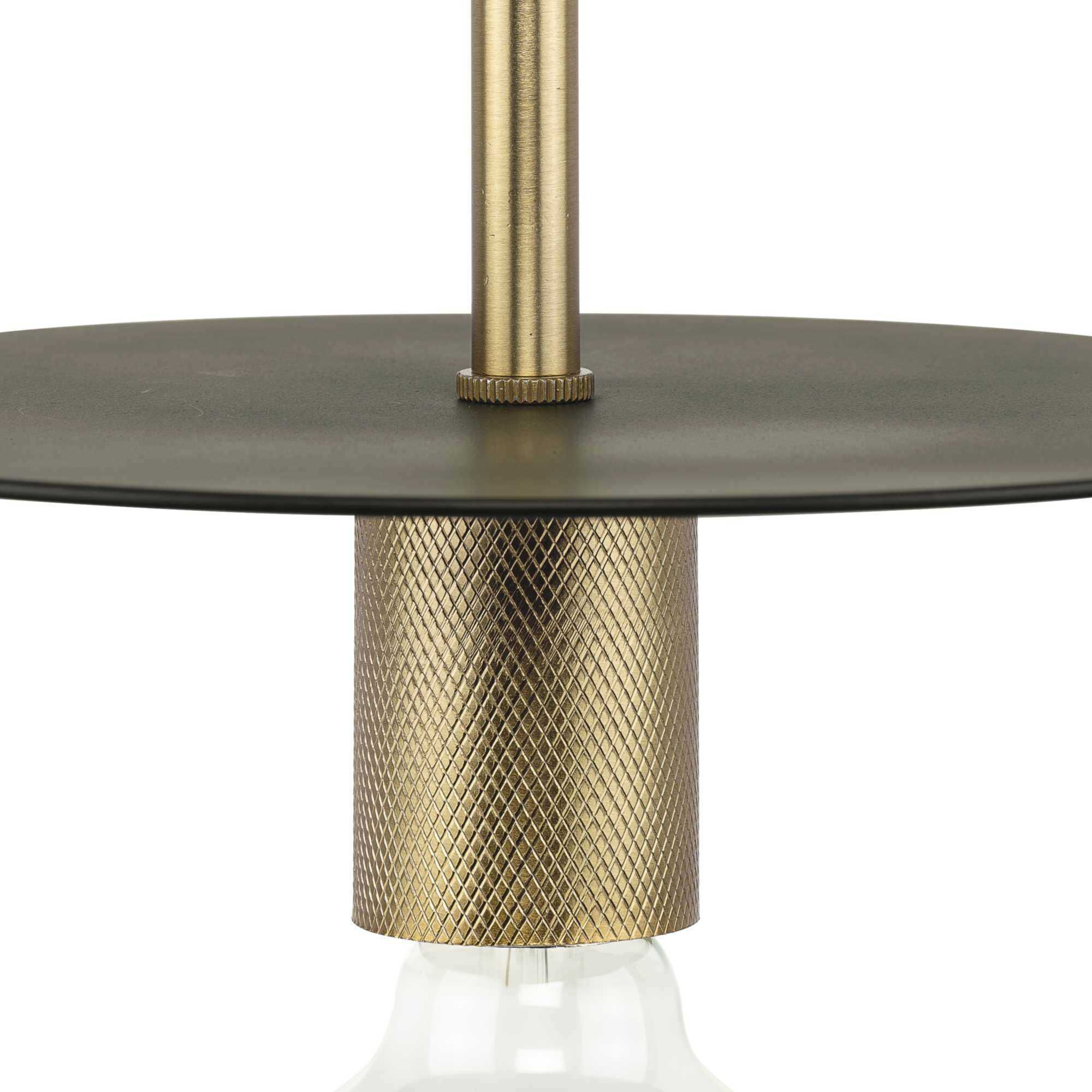 Trimble 1 Light 8 inch Brushed Bronze Mini Pendant Ceiling Light, Design Series