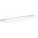 Modular Fluorescent 2 Light 12.5 inch White Flush Mount Ceiling Light