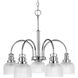 Archie 5 Light 25 inch Chrome Chandelier Ceiling Light