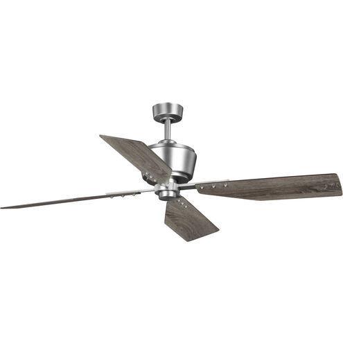 Chapin 54 inch Antique Nickel with Driftwood Blades Ceiling Fan