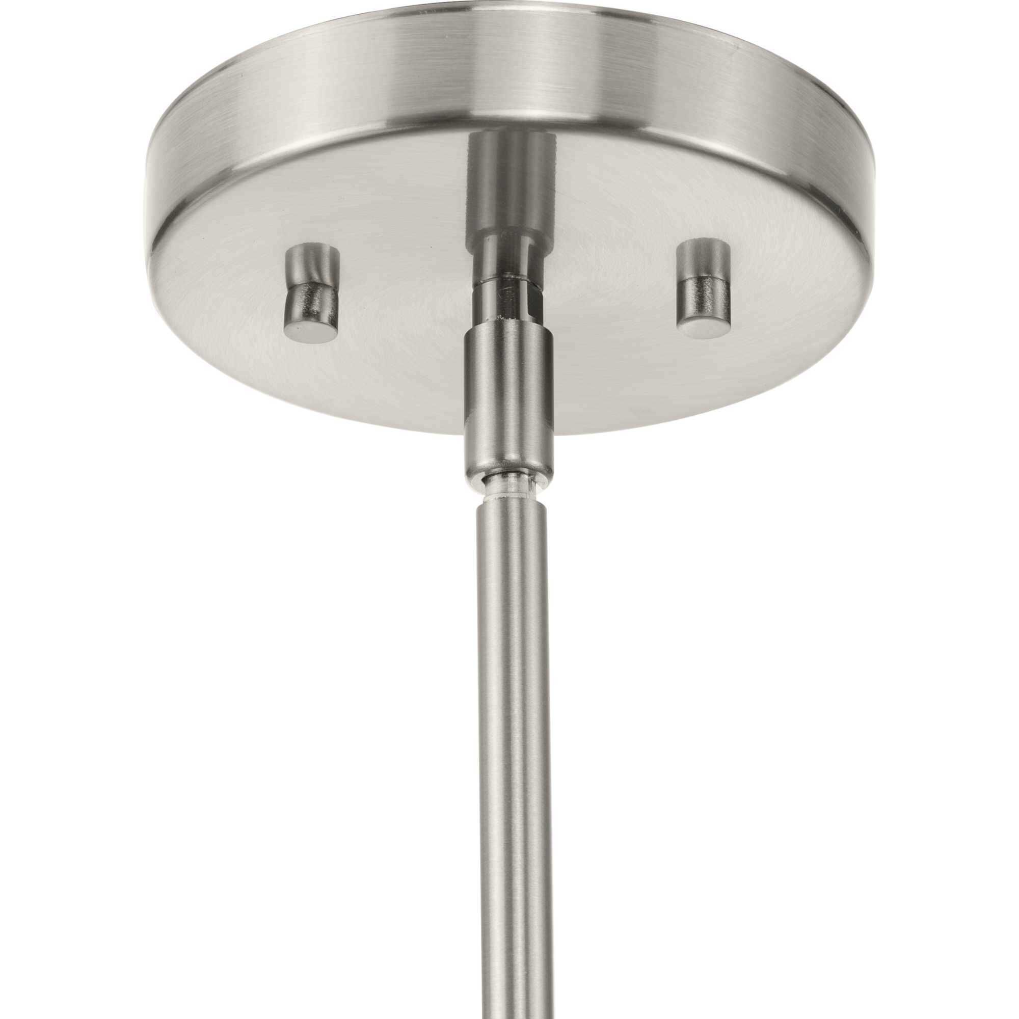 Haas 6 Light 50 inch Brushed Nickel Chandelier Ceiling Light, Design Series