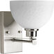 Legend 1 Light 7 inch Brushed Nickel Bath Vanity Wall Light