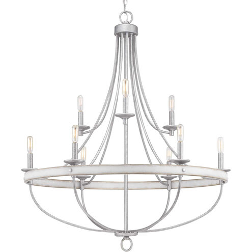 Gulliver 9 Light 35 inch Galvanized Chandelier Ceiling Light