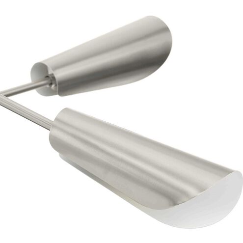 Cornett LED 44.12 inch Brushed Nickel Chandelier Ceiling Light