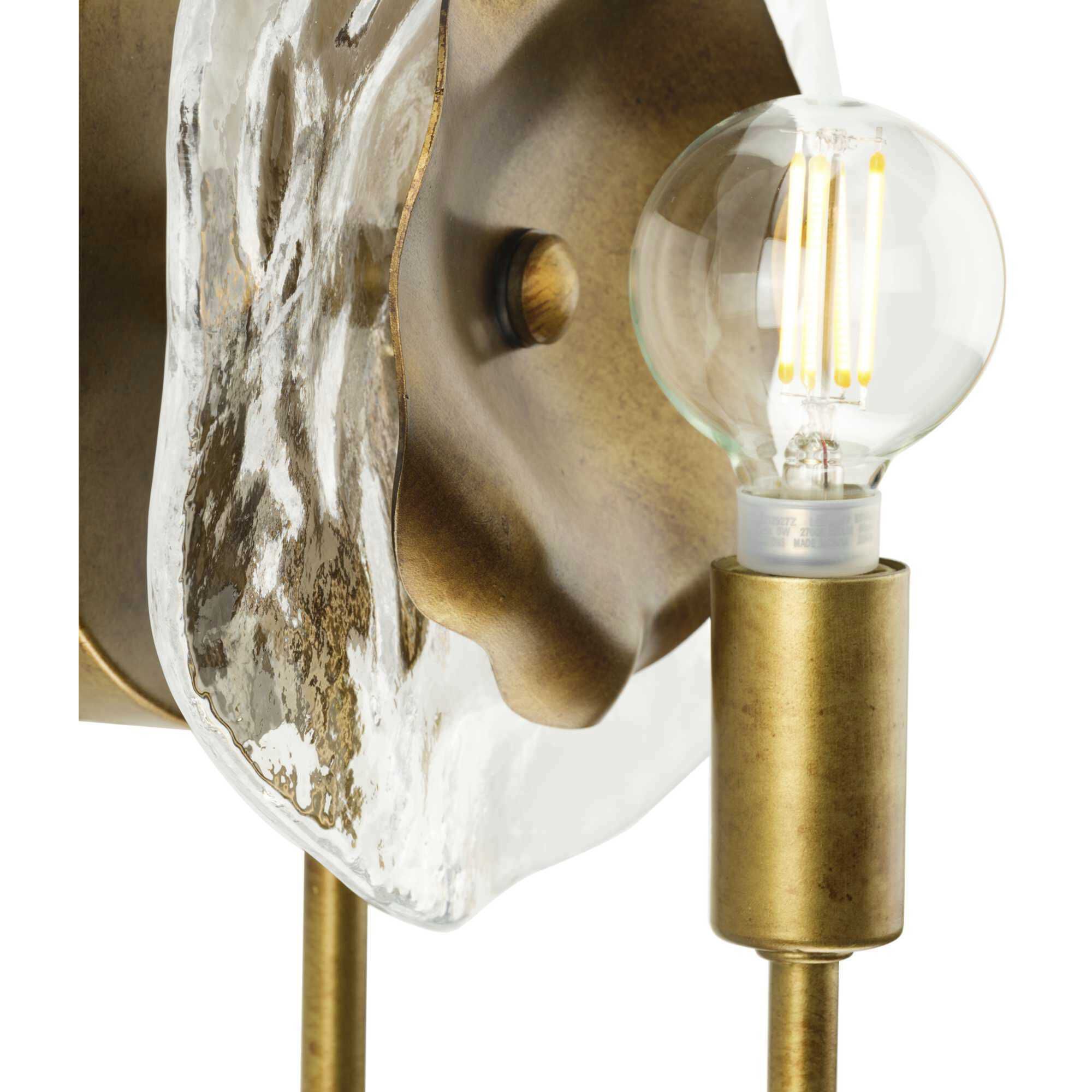 Loretta 1 Light 6.62 inch Gold Ombre Wall Bracket Wall Light, Design Series
