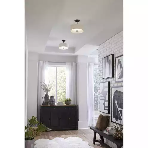 Progress Led Ceiling Light Progress P3683-2030K9 Inspire LED LED 13 inch Antique Bronze Semi-Flush ...