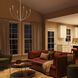 Jheni 6 Light 34 inch Brushed Nickel Chandelier Ceiling Light