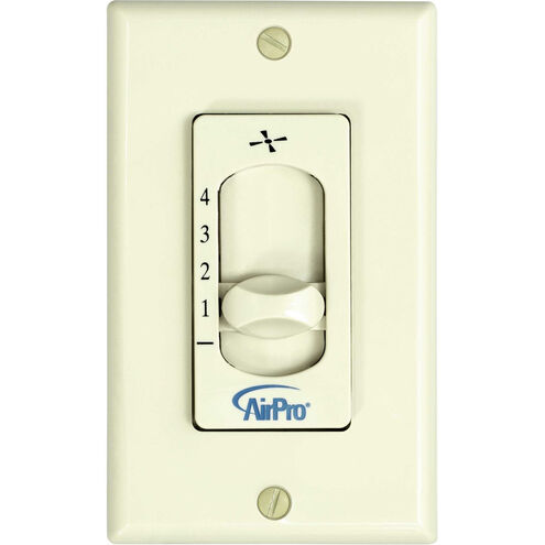 AirPro Ivory Ceiling Fan Wall Control, Four Speed