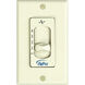 AirPro Ivory Ceiling Fan Wall Control, Four Speed