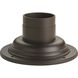 Pedestal Mounts Antique Bronze Outdoor Pedestal Mount, For Outdoor Lanterns