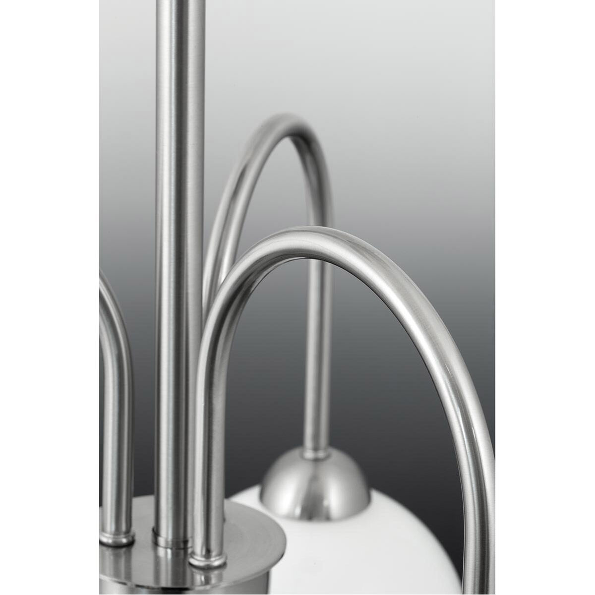 Carisa 3 Light 21.5 inch Brushed Nickel Chandelier Ceiling Light