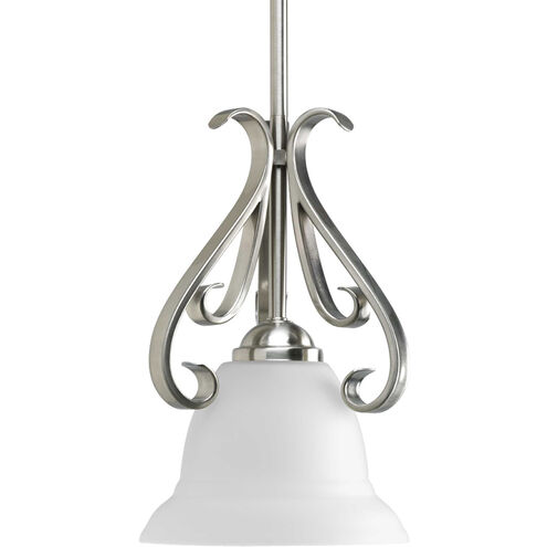 Torino 1 Light 7.5 inch Brushed Nickel Mini-Pendant Ceiling Light